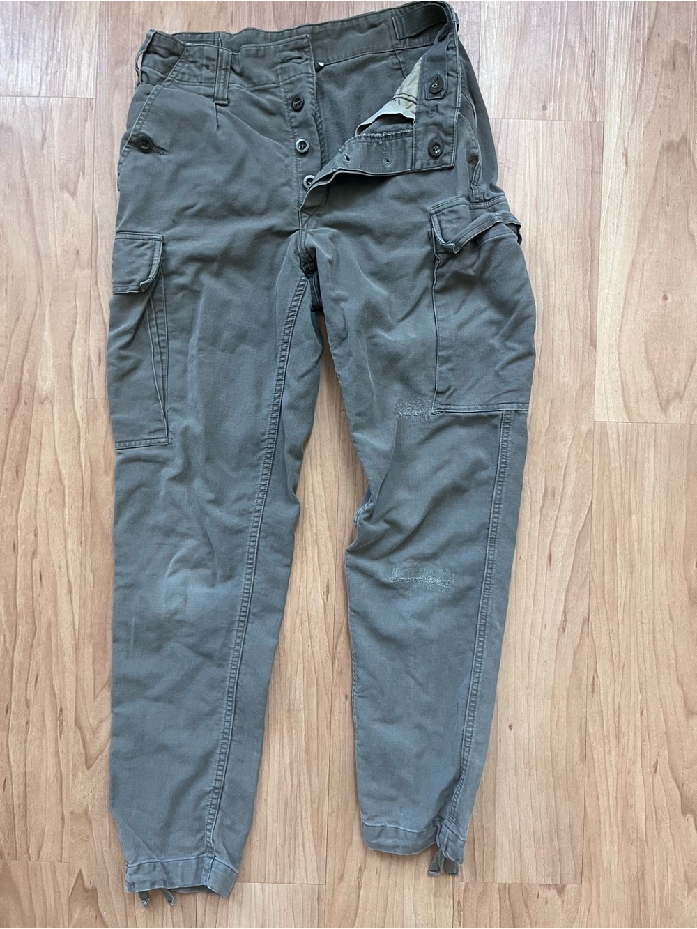 Vintage German Army Cargo Pants